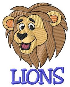 Picture of Lions Machine Embroidery Design