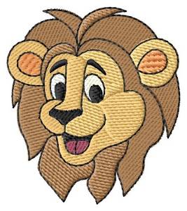 Picture of Lion Head Machine Embroidery Design