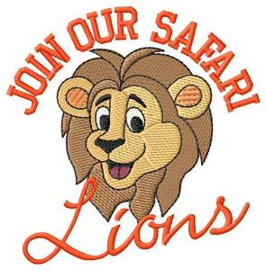 Picture of Join Safari Machine Embroidery Design