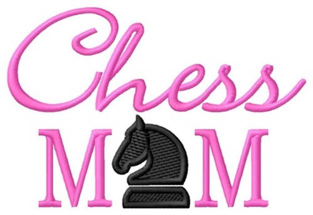 Picture of Chess Mom Machine Embroidery Design