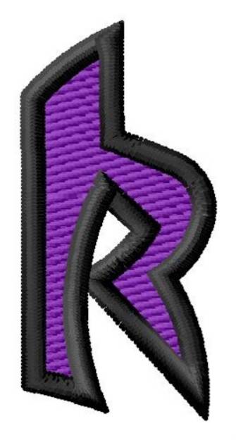 Picture of Pointed Purple k Machine Embroidery Design