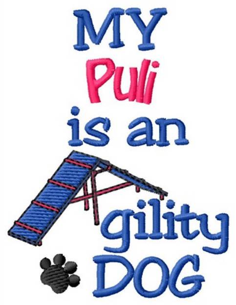 Picture of Puli Dog Machine Embroidery Design