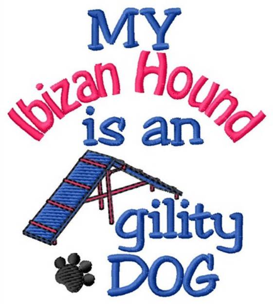 Picture of Ibizan Hound Machine Embroidery Design