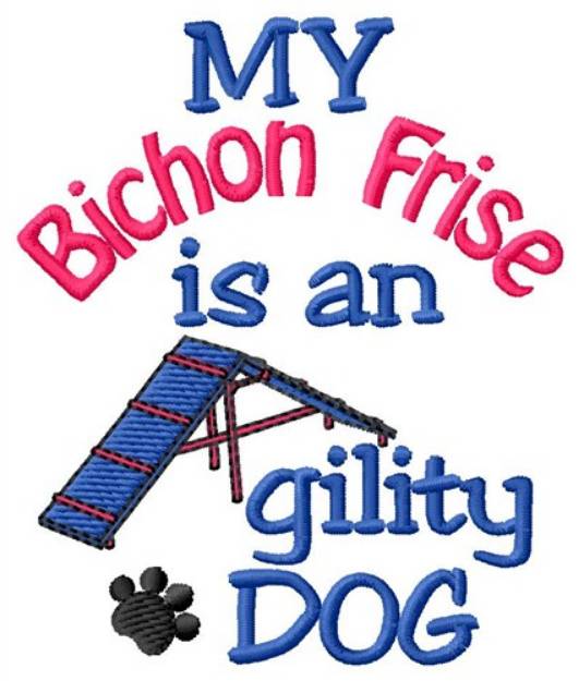 Picture of Bichon Frise Machine Embroidery Design