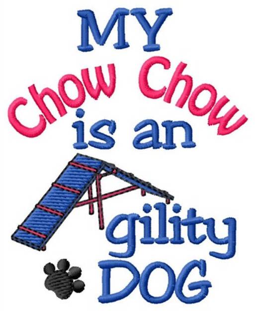 Picture of Chow Chow Machine Embroidery Design