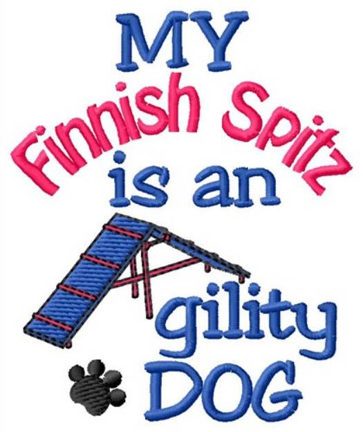 Picture of Finnish Spitz Machine Embroidery Design