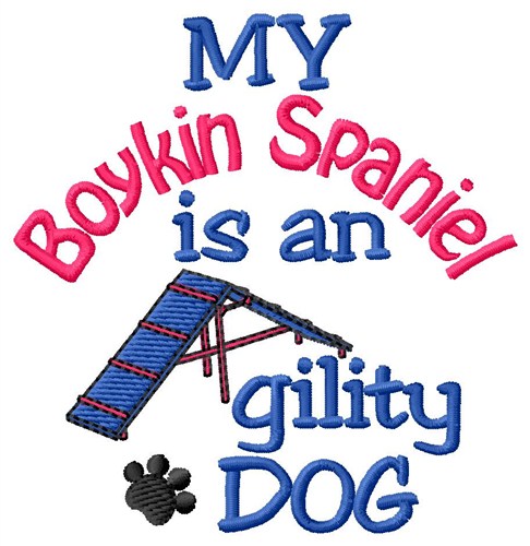 Boykin Spaniel Machine Embroidery Design