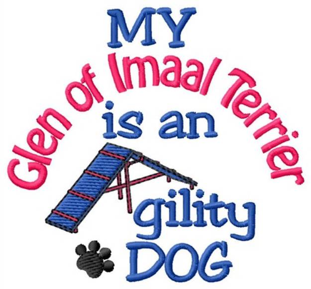 Picture of Glen of Imaal Terrier Machine Embroidery Design