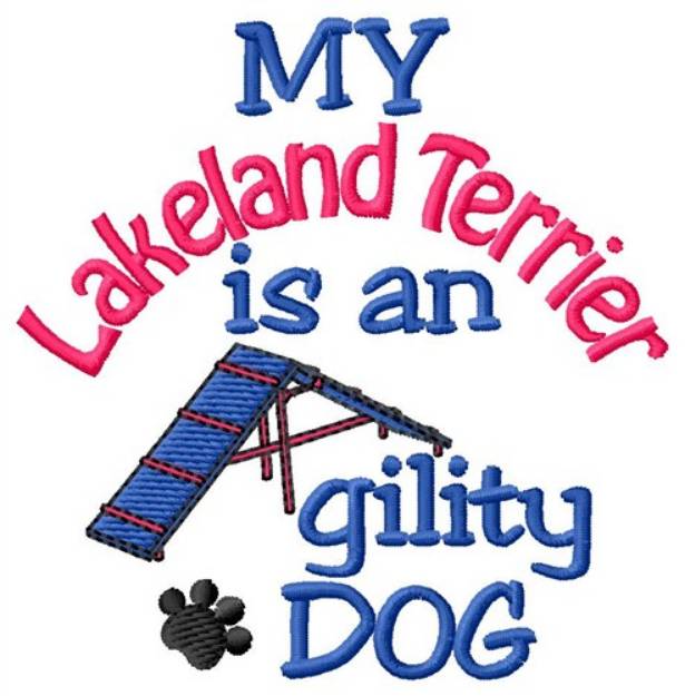 Picture of Lakeland Terrier Machine Embroidery Design