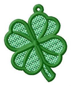 Picture of Clover Ornament Machine Embroidery Design