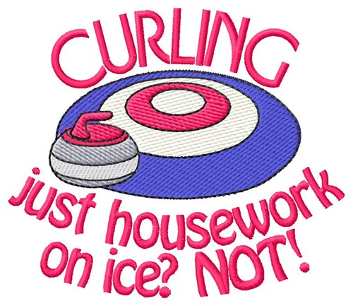 Just Housework Machine Embroidery Design