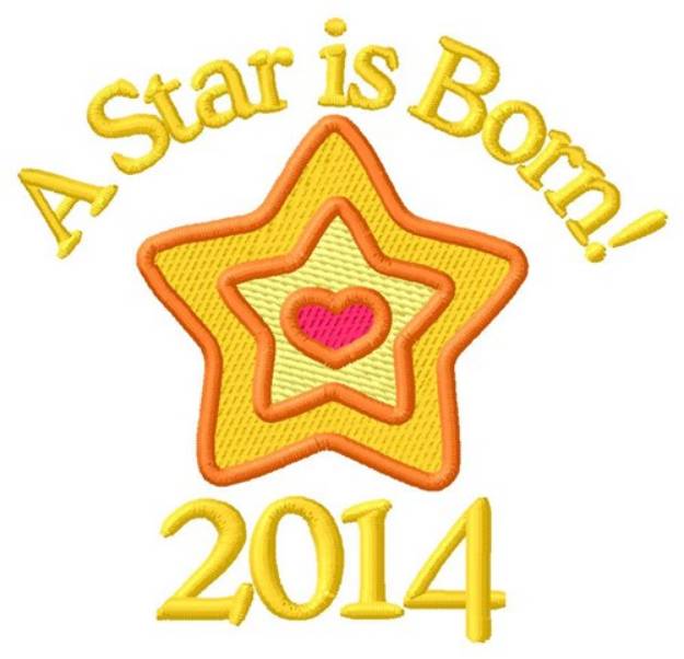 Picture of 2014 Star Machine Embroidery Design