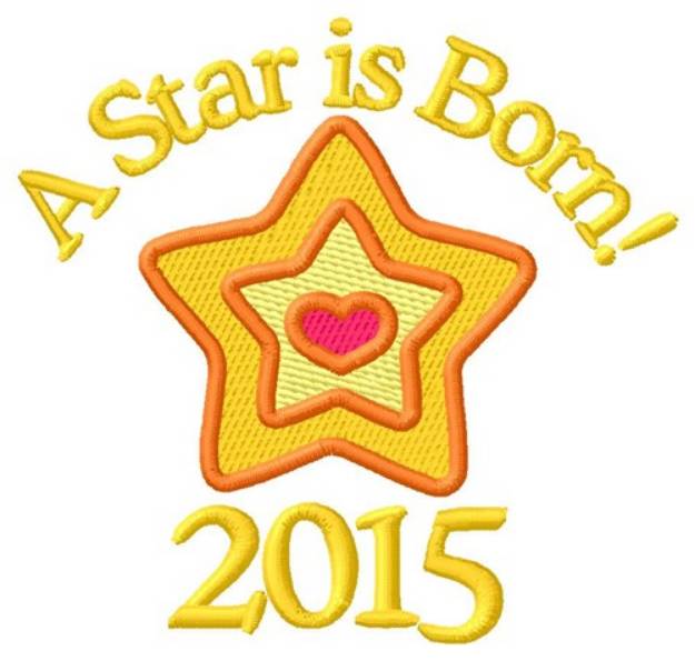 Picture of 2015 Star Machine Embroidery Design