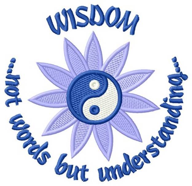 Picture of Wisdom And Understanding Machine Embroidery Design