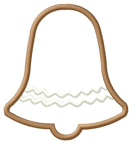 Bell Cookie Machine Embroidery Design