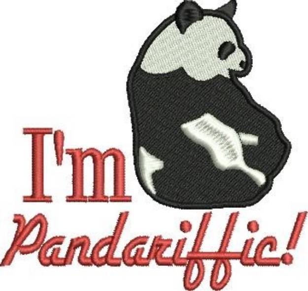 Picture of Pandariffic Machine Embroidery Design