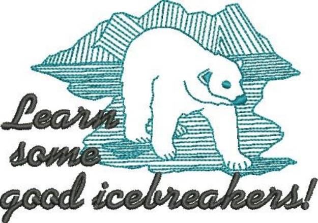 Picture of Icebreakers Machine Embroidery Design