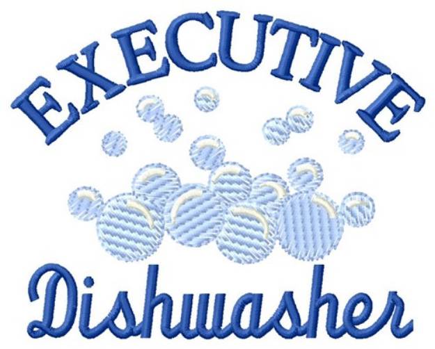 Picture of Executive Dishwasher Machine Embroidery Design