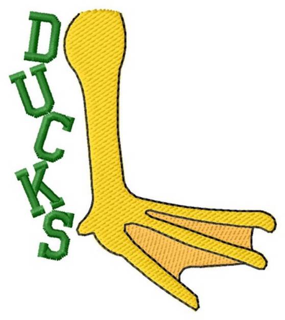 Picture of Ducks Machine Embroidery Design