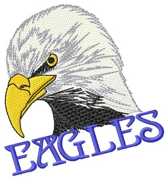 Picture of Eagles Machine Embroidery Design