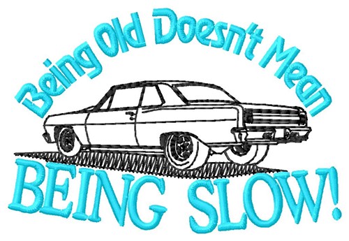 Being Slow Machine Embroidery Design