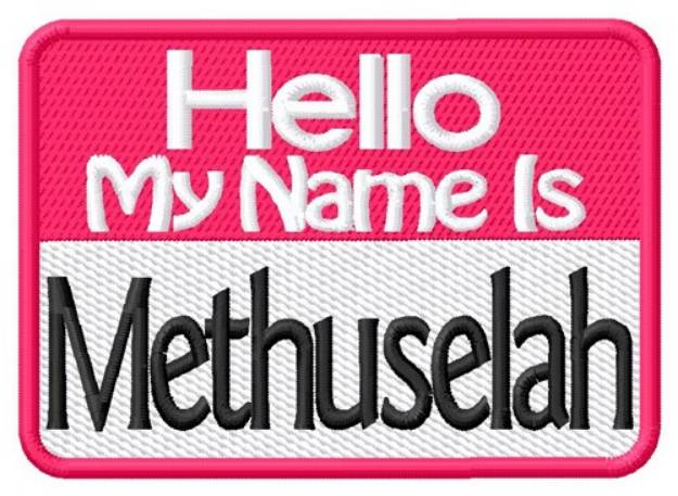 Picture of Methuselah Machine Embroidery Design