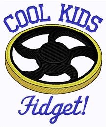 Cool Kids Fidget Machine Embroidery Design