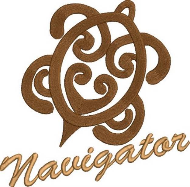 Picture of Navigator Maori Machine Embroidery Design