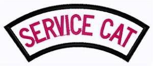 Picture of Service Cat Machine Embroidery Design