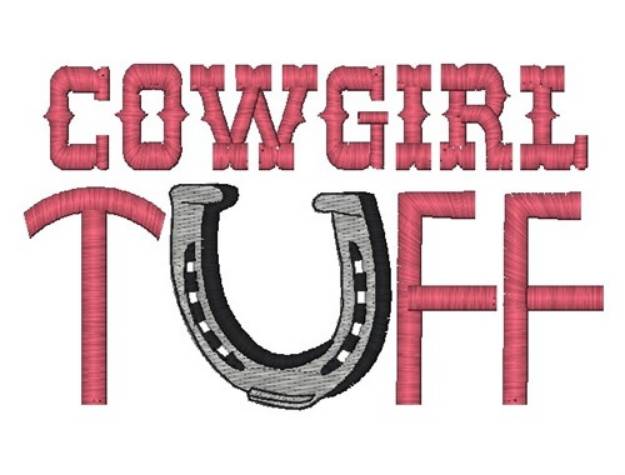 Picture of Cowgirl Tuff Machine Embroidery Design