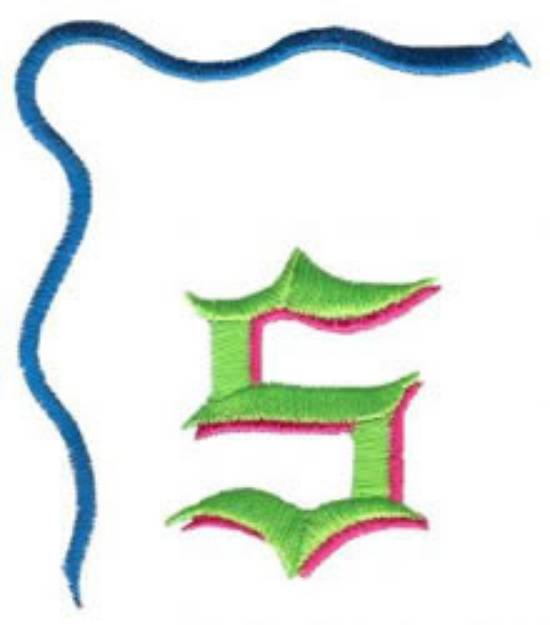 Picture of Monogram s Machine Embroidery Design