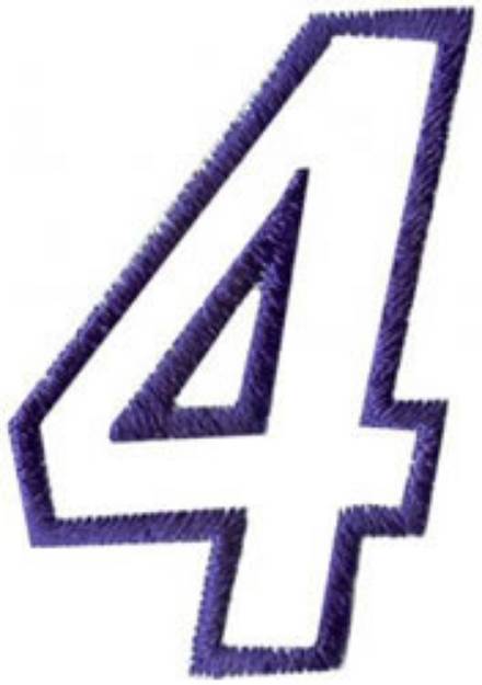 Picture of Club 4 4 Machine Embroidery Design