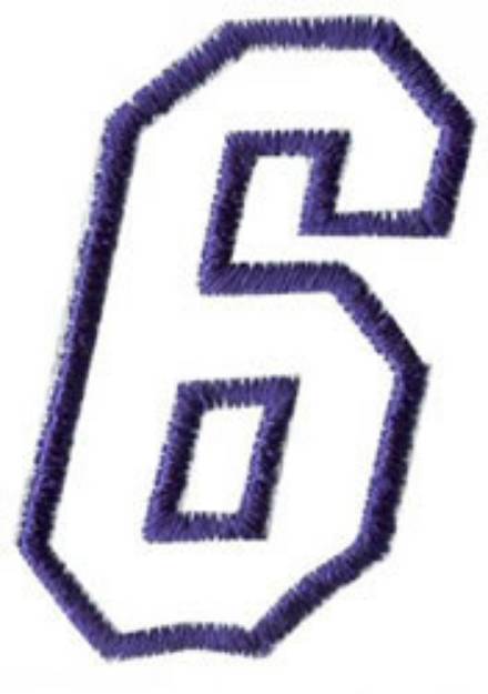 Picture of Club 4 6 Machine Embroidery Design