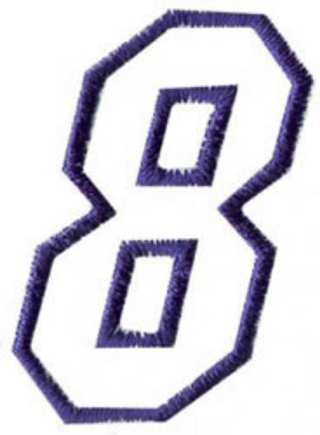 Picture of Club 4 8 Machine Embroidery Design