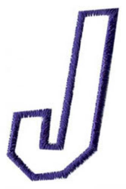 Picture of Club 4 J Machine Embroidery Design