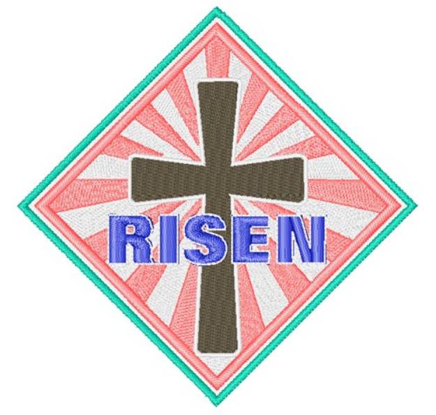 Picture of Risen Machine Embroidery Design