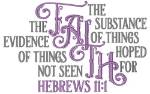 Picture of Hebrews 11:1 Machine Embroidery Design