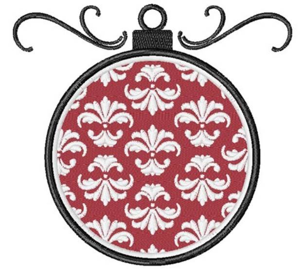 Picture of Christmas Ornament Machine Embroidery Design