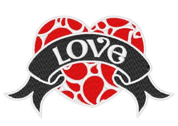 Picture of Valentines Day Love Machine Embroidery Design