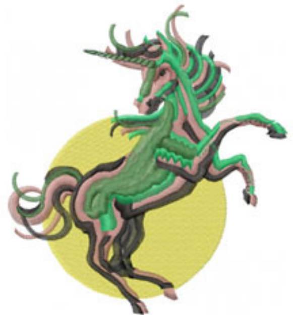 Picture of UNICORN Machine Embroidery Design