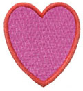 HEART Machine Embroidery Design
