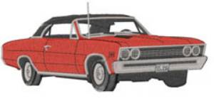 Picture of 1967 CHEVELLE SS Machine Embroidery Design