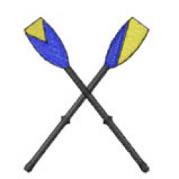 Picture of OARS Machine Embroidery Design