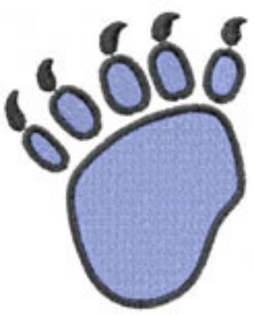 Picture of BEAR PAW NO.2 Machine Embroidery Design