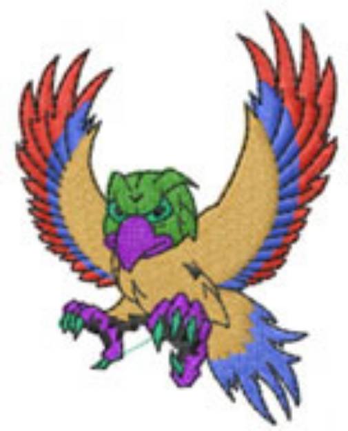 Picture of FIREBIRD Machine Embroidery Design