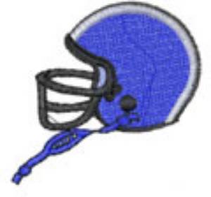 Picture of FOOTBALL HELMET Machine Embroidery Design