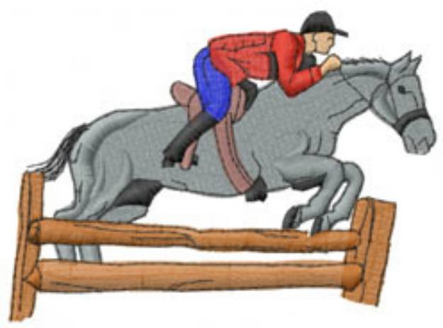 Picture of STEEPLECHASE Machine Embroidery Design