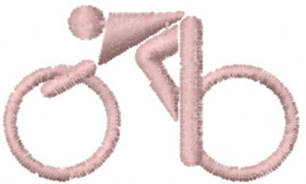 Picture of Biking Machine Embroidery Design