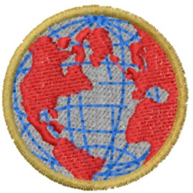 Picture of Earth Machine Embroidery Design