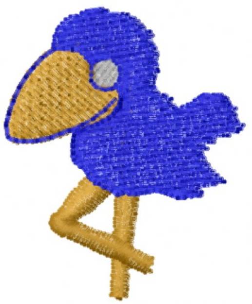 Picture of Cartoon Bird Machine Embroidery Design